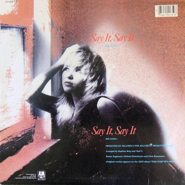 E.G. Daily : Say It, Say It (Extended Version) (12", Single)