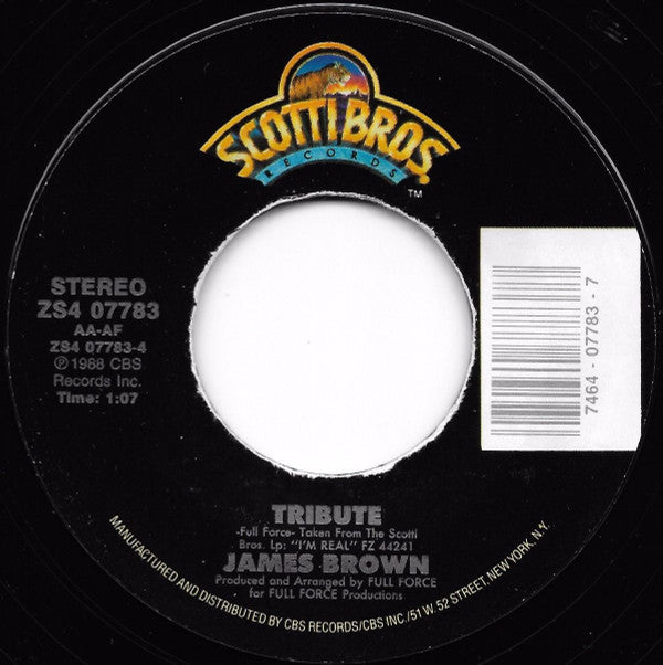 James Brown : I'm Real (7", Styrene)