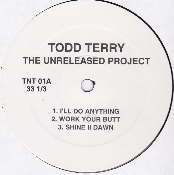 Todd Terry : The Unreleased Project (12", MiniAlbum)