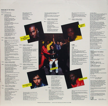 The Fearless Four : Problems Of The World (12", Promo)