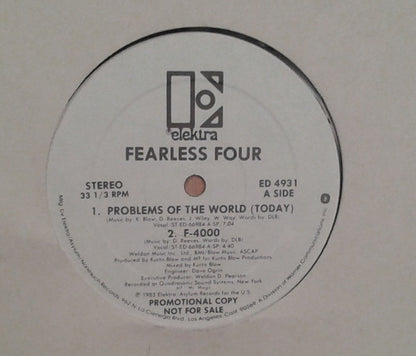 The Fearless Four : Problems Of The World (12", Promo)