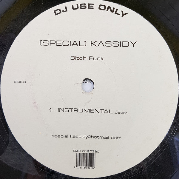 (Special) Kassidy : Bitch Funk (12")