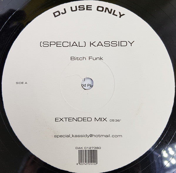 (Special) Kassidy : Bitch Funk (12")