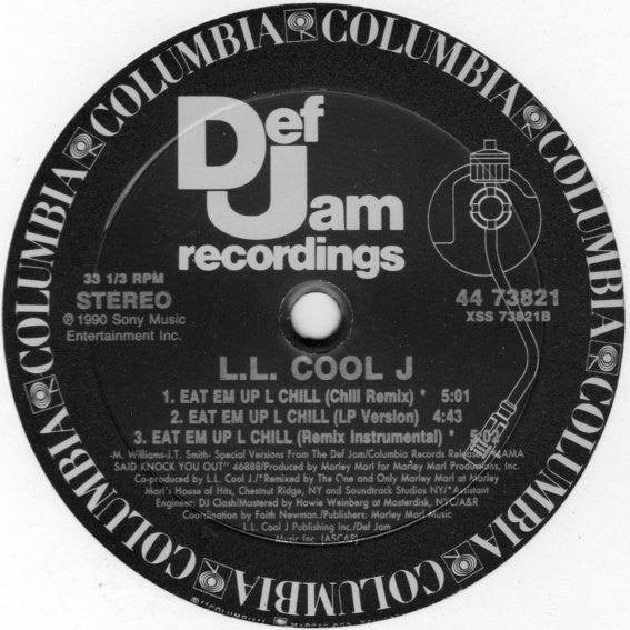 L.L. Cool J* : 6 Minutes Of Pleasure (12", Single)