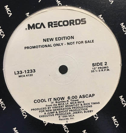 New Edition : Mr. Telephone Man (12", Promo)
