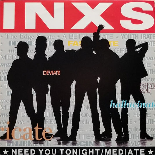 INXS : Need You Tonight / Mediate (12", Single, Spe)