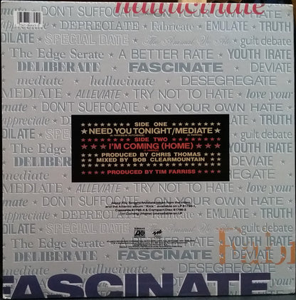 INXS : Need You Tonight / Mediate (12", Single, Spe)