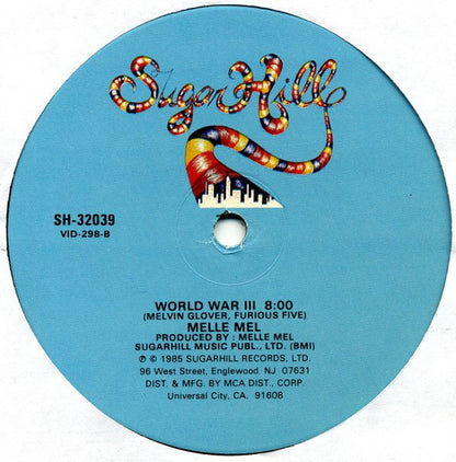 Melle Mel : The Mega-Melle Mix (12", P/Mixed)