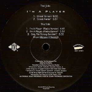 Too $hort* : I'm A Player (12")