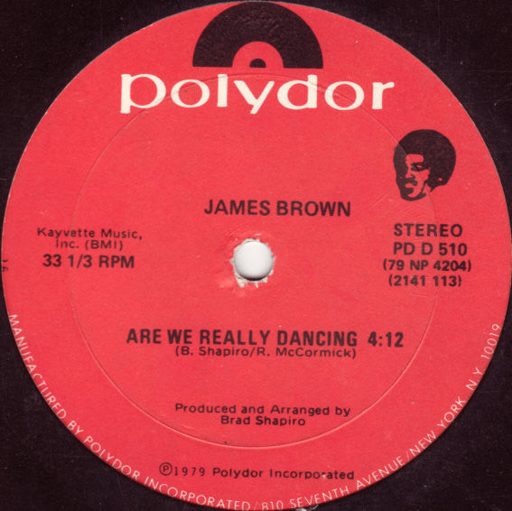 James Brown : It's Too Funky In Here (12")