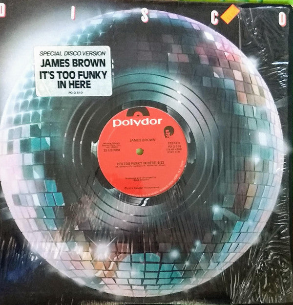 James Brown : It's Too Funky In Here (12")