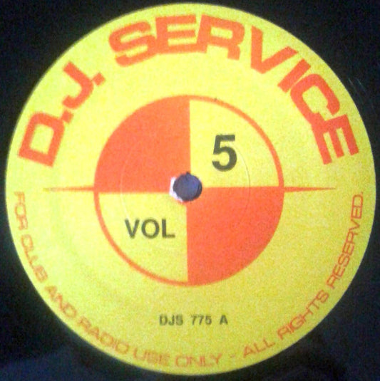 Various : DJ Service Vol. 5 (12", Unofficial)