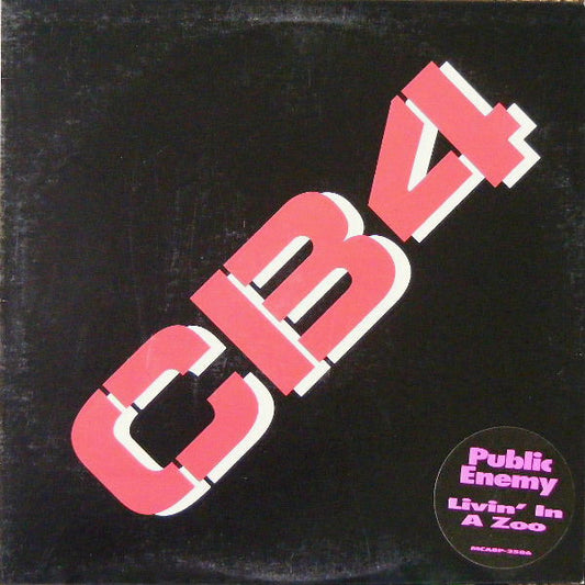 Public Enemy : Livin' In A Zoo (12", Promo)