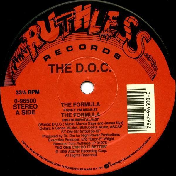 The D.O.C. : The Formula (12")