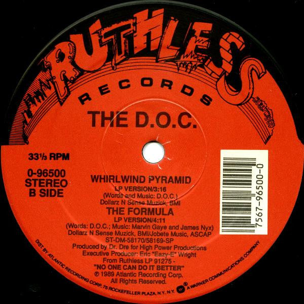 The D.O.C. : The Formula (12")
