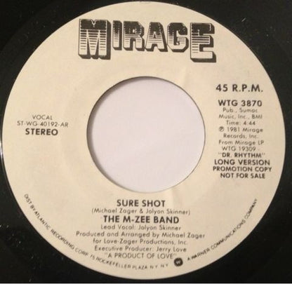 The M-Zee Band : Sure Shot (7", Promo)