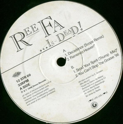Reefa! : ...Is Dead? (Disc 1) (12")