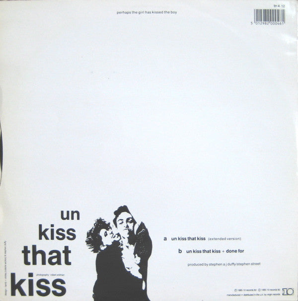Stephen A J Duffy* : Un Kiss That Kiss (12")