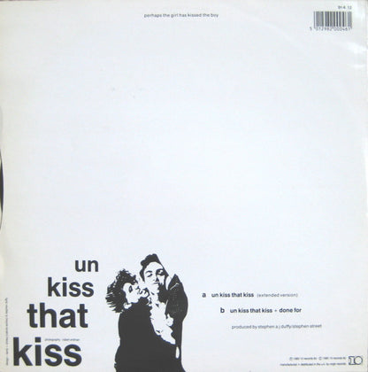 Stephen A J Duffy* : Un Kiss That Kiss (12")