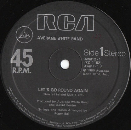 Average White Band : Let's Go Round Again (12")