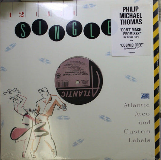 Philip-Michael Thomas : Don't Make Promises (12", Promo)