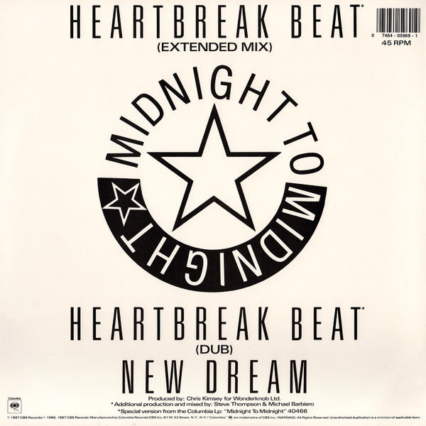 Psychedelic Furs* : Heartbreak Beat (12", Car)
