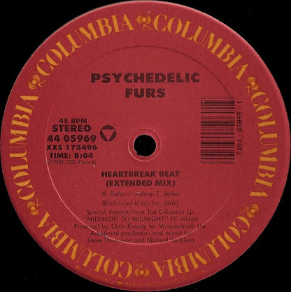 Psychedelic Furs* : Heartbreak Beat (12", Car)