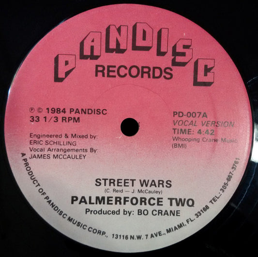 Palmerforce Two : Street Wars (12")