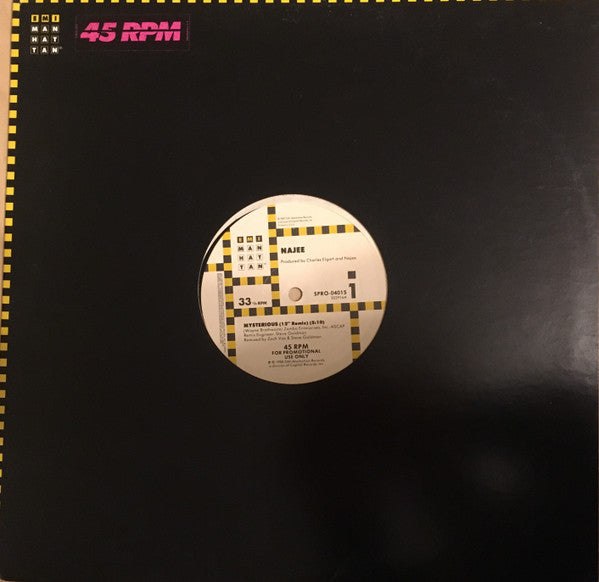 Najee : Mysterious (12", Promo)