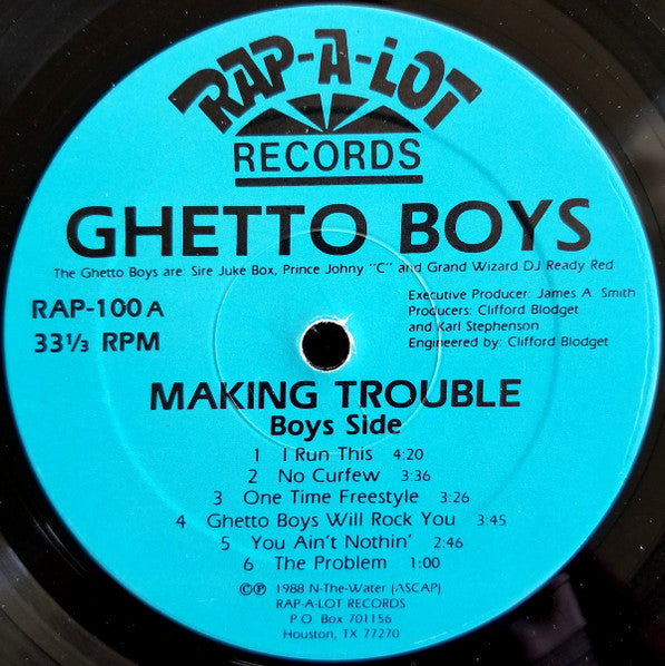 Ghetto Boys* : Making Trouble (LP, Album)