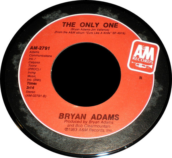 Bryan Adams / Tina Turner : It's Only Love  (7", Single, Styrene, R -)