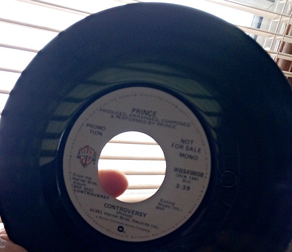 Prince : Controversy (7", Mono, Promo, Los)