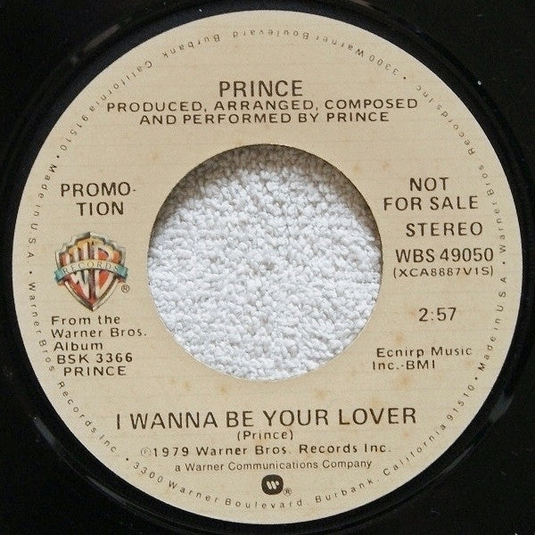 Prince : I Wanna Be Your Lover (7", Mono, Promo, Los)