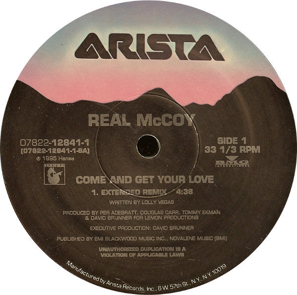 Real McCoy : Come And Get Your Love (12")