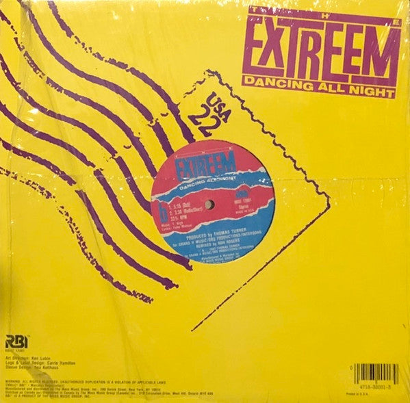 The Extreem : Dancing All Night (12")
