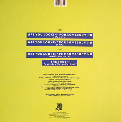 Nu Shooz : Are You Lookin' For Somebody Nu (12", Single)