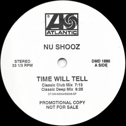 Nu Shooz : Time Will Tell (12", Promo)
