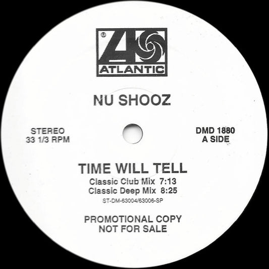 Nu Shooz : Time Will Tell (12", Promo)