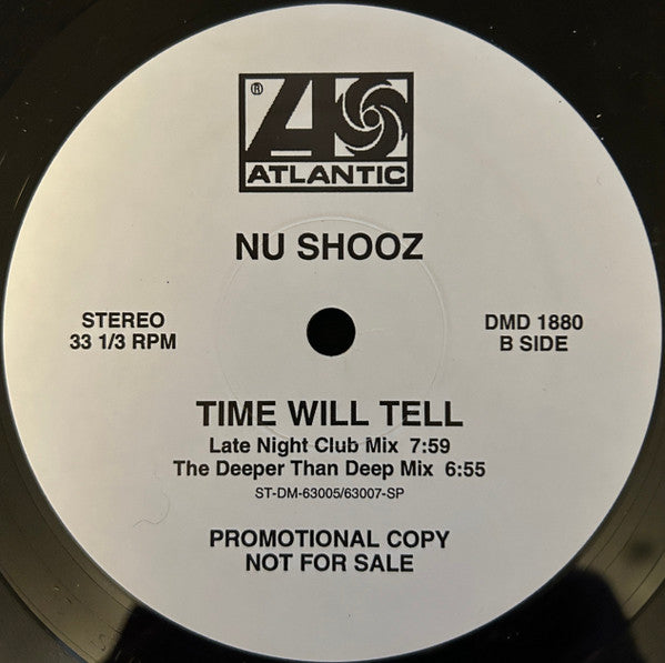 Nu Shooz : Time Will Tell (12", Promo)