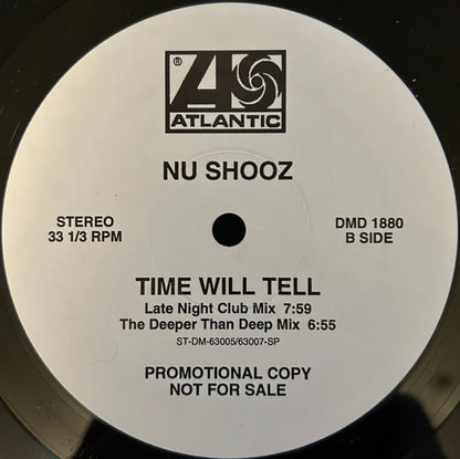 Nu Shooz : Time Will Tell (12", Promo)