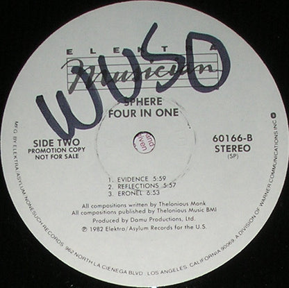 Sphere (16) : Four In One (LP, Album, Promo)