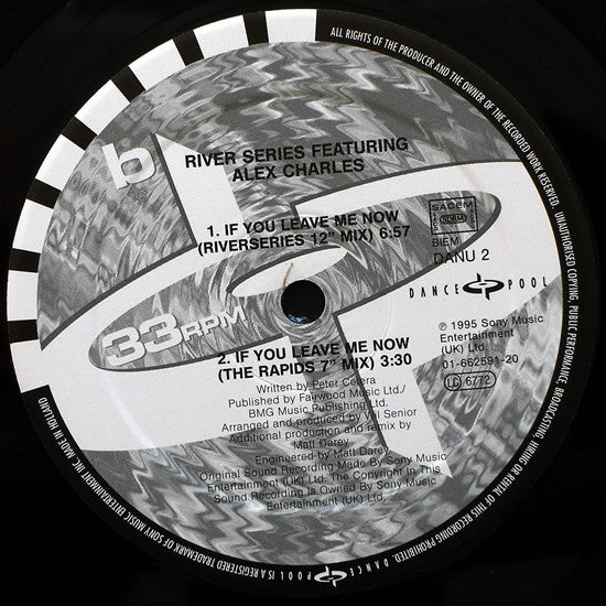River Series Featuring Alex Charles : If You Leave Me Now (12")
