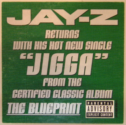 Jay-Z : Jigga (12", Single, Promo)