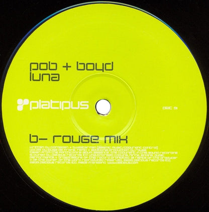Pob + Boyd* : Luna (12")
