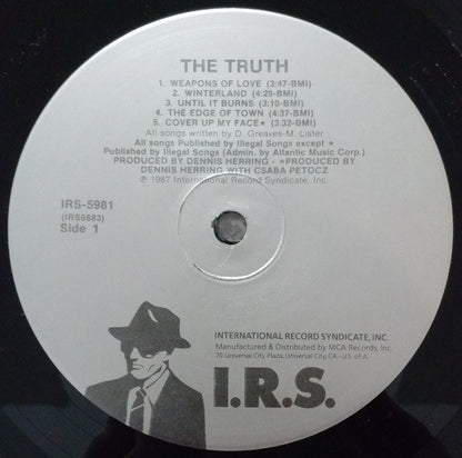 The Truth (6) : Weapons Of Love (LP, Album, Pin)