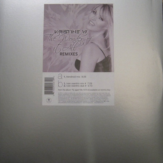 Kristine W : The Wonder Of It All (Remixes) (12")