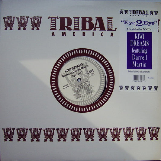 Kiwi Dreams Featuring Darrell Martin : Eye 2 Eye (12")