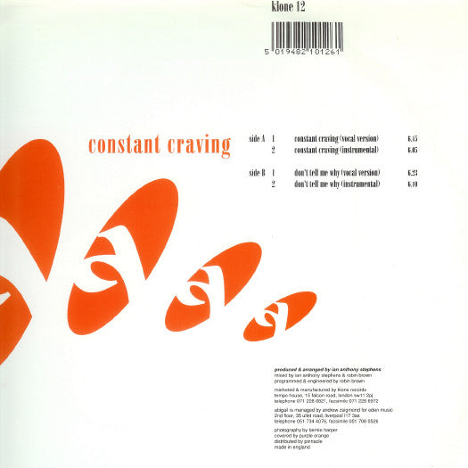 Abigail : Constant Craving (12")