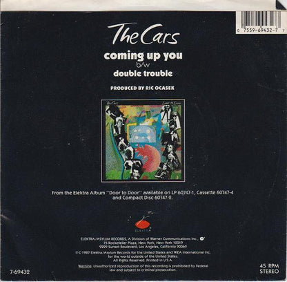 The Cars : Coming Up You (7", Single)