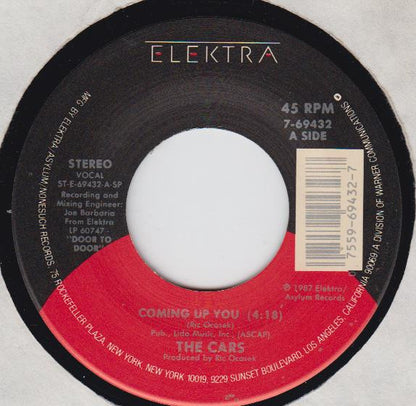 The Cars : Coming Up You (7", Single)